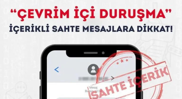 Kısa Mesaj Yoluyla Gönderilen “Çevrim İçi Duruşma” Başlıklı Sahte Linklere DİKKAT