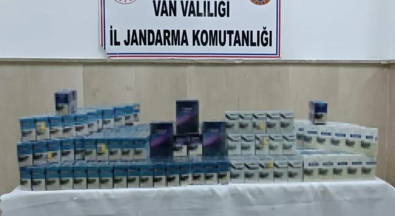 Van’da gümrük kaçağı malzemeler ele geçirildi