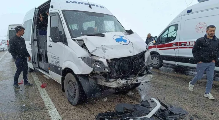 Van’da trafik kazası: 1 yaralı